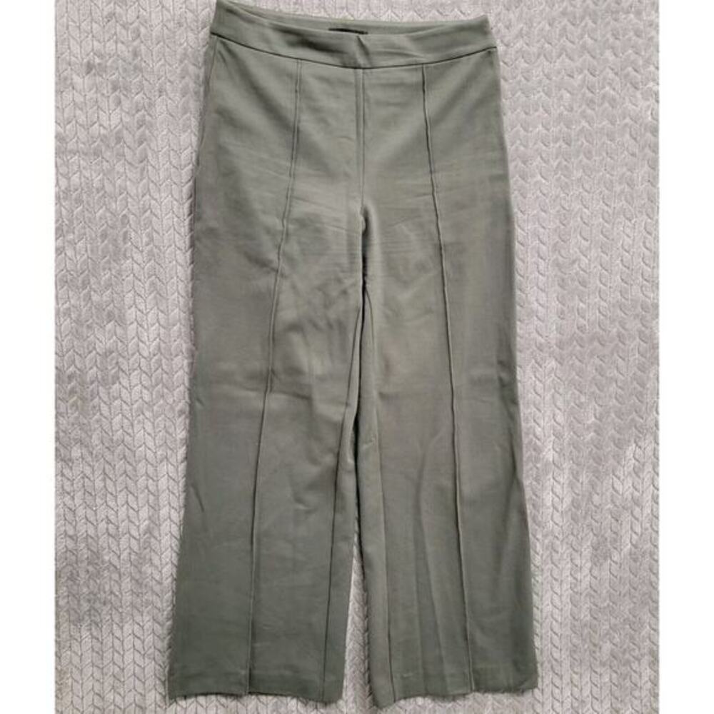 NWT Ann Taylor Curvy Fit Pants Womens Size 6 Trouser Leg‎ Green